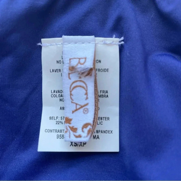 NWOT Becca South Coast Striped Hipster Bikini  Bottom - Picture 6 of 7